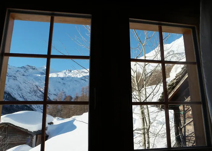 Birkhahn Domek alpejski Saas-Fee