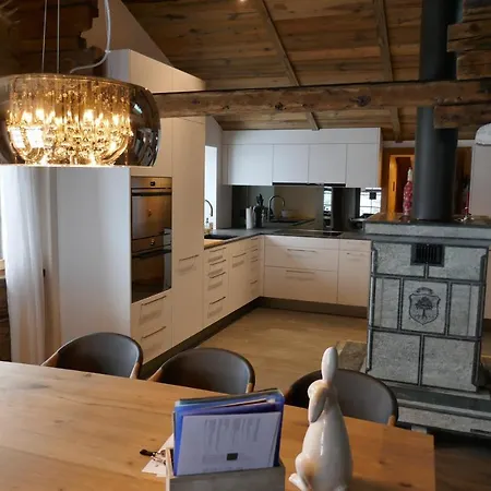 Châlet Birkhahn Dağ evi Saas Fee