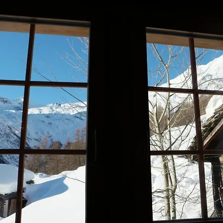 Châlet Birkhahn Dağ evi Saas Fee